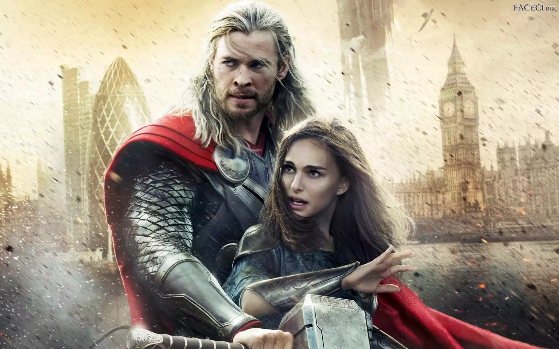 Mroczny Åšwiat, Chris Hemsworth, Thor, Natalie Portman